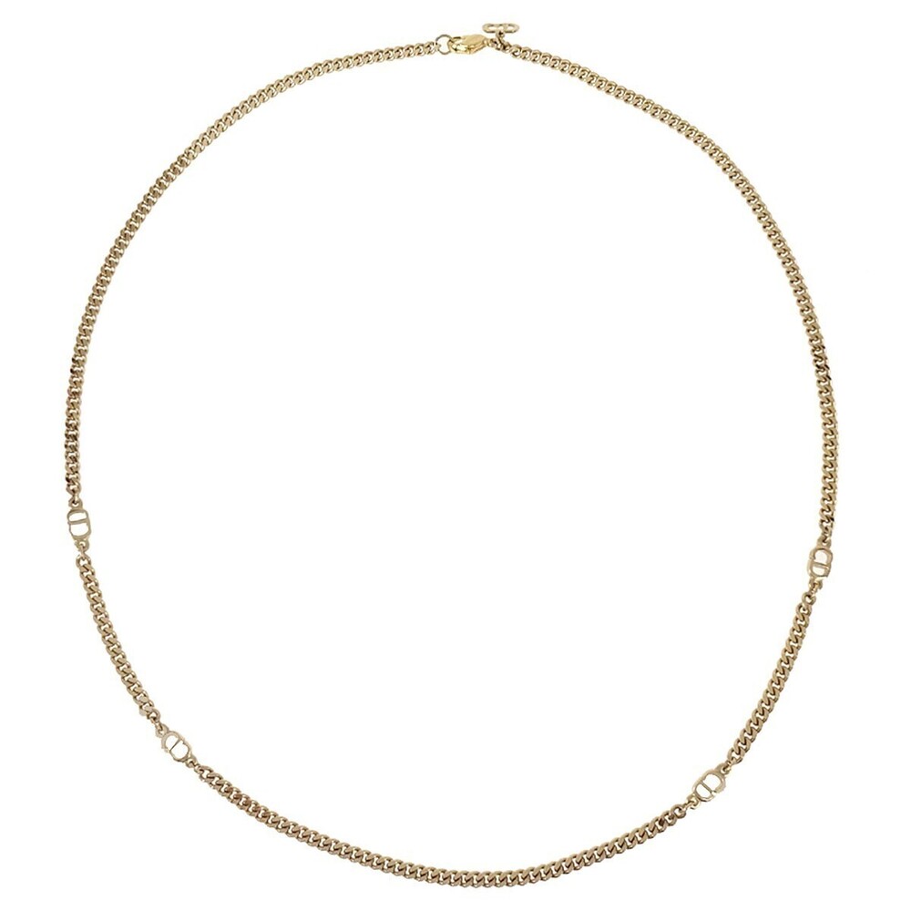 Christian Dior CD Chain Link Metal